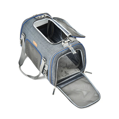 Pet Backpack for Outdoor Travel Hiking and Daily Use Comfortable Breathable and Durable Design for Small and Medium Pets