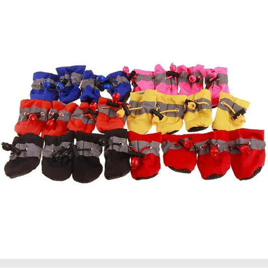 Botas Impermeables para Mascotas (4 Piezas)