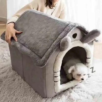 Casa cama para Mascotas - Suave y Cálida