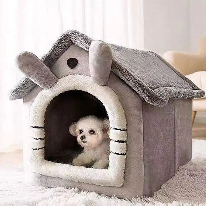 Casa cama para Mascotas - Suave y Cálida