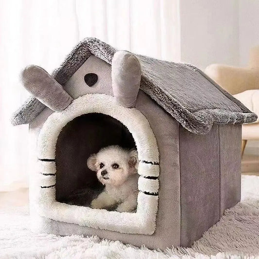 Casa cama para Mascotas - Suave y Cálida