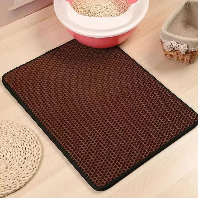 Tapete para Arena de Gato - Impermeable