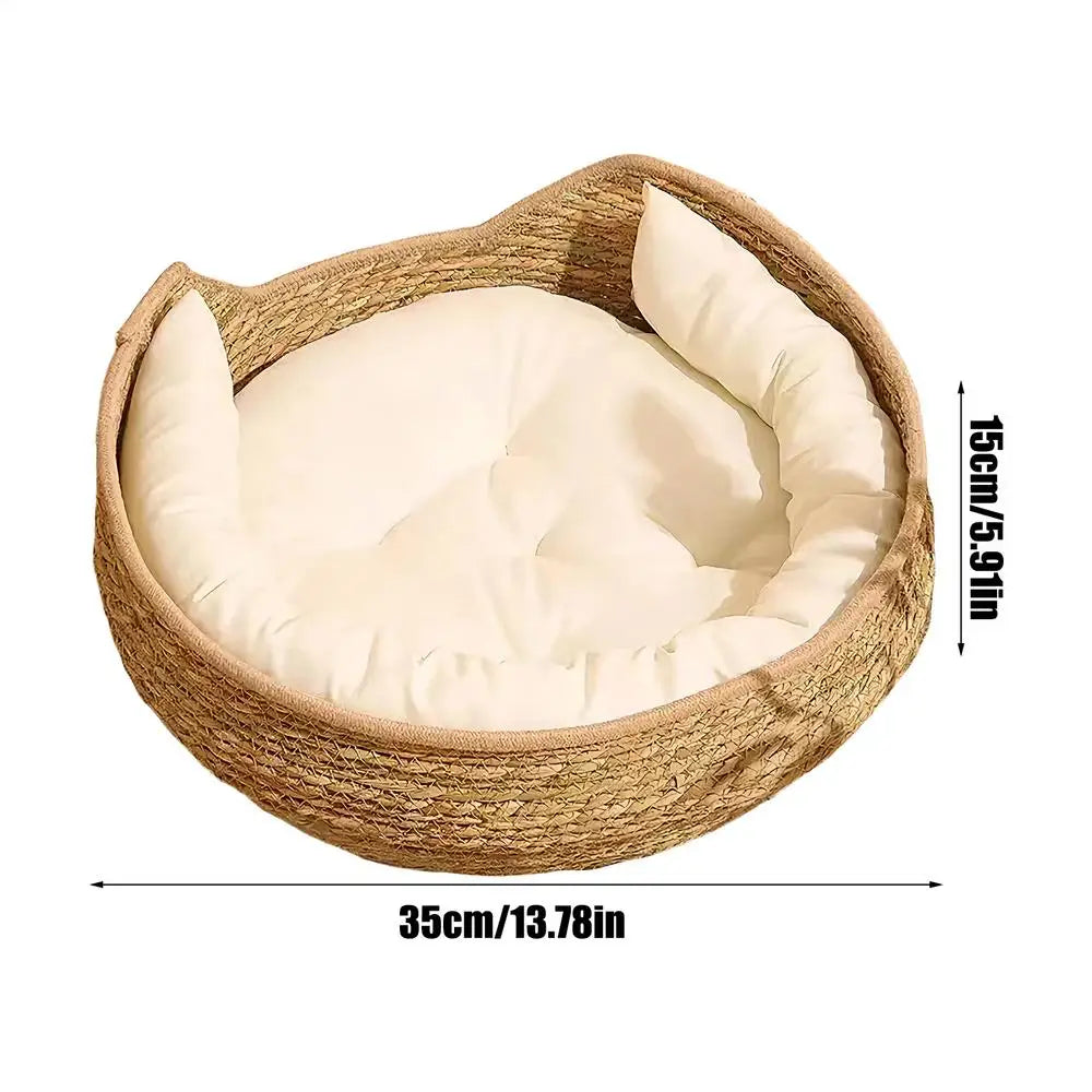 Cama Redonda para Gatos - Cómoda y Todo Clima