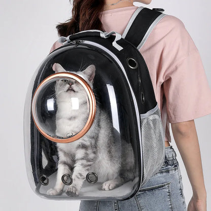 Mochila Transpirable para Gatos