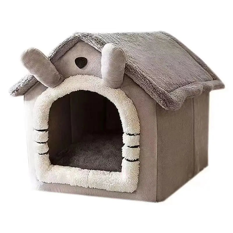 Casa cama para Mascotas - Suave y Cálida