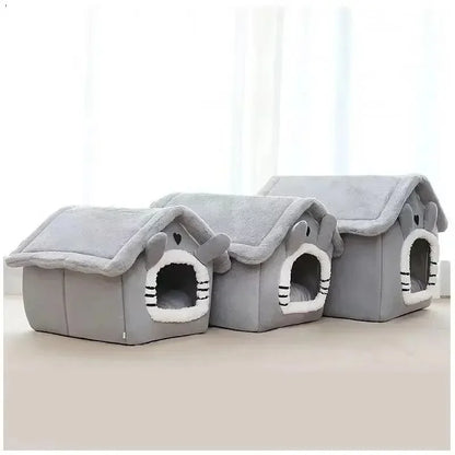 Casa cama para Mascotas - Suave y Cálida