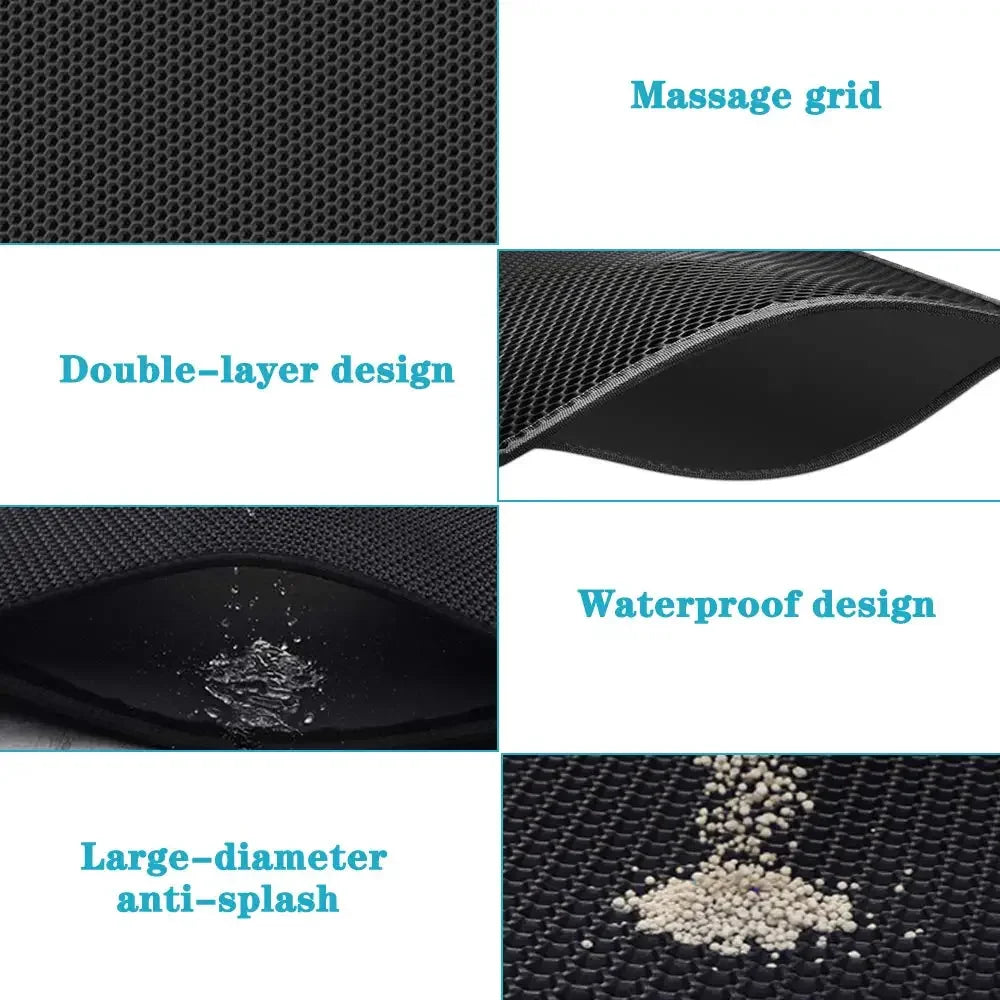 Tapete para Arena de Gato - Impermeable