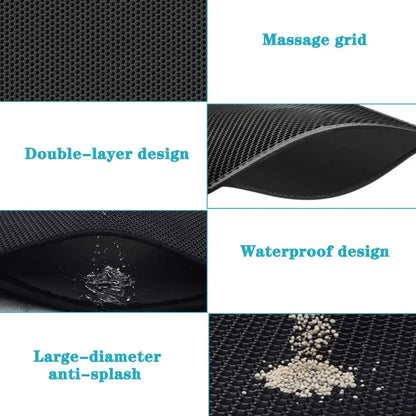 Tapete para Arena de Gato - Impermeable