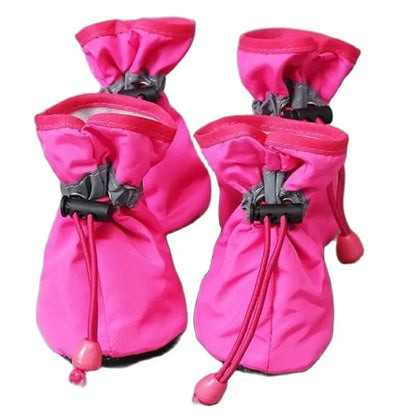 Botas Impermeables para Mascotas (4 Piezas)