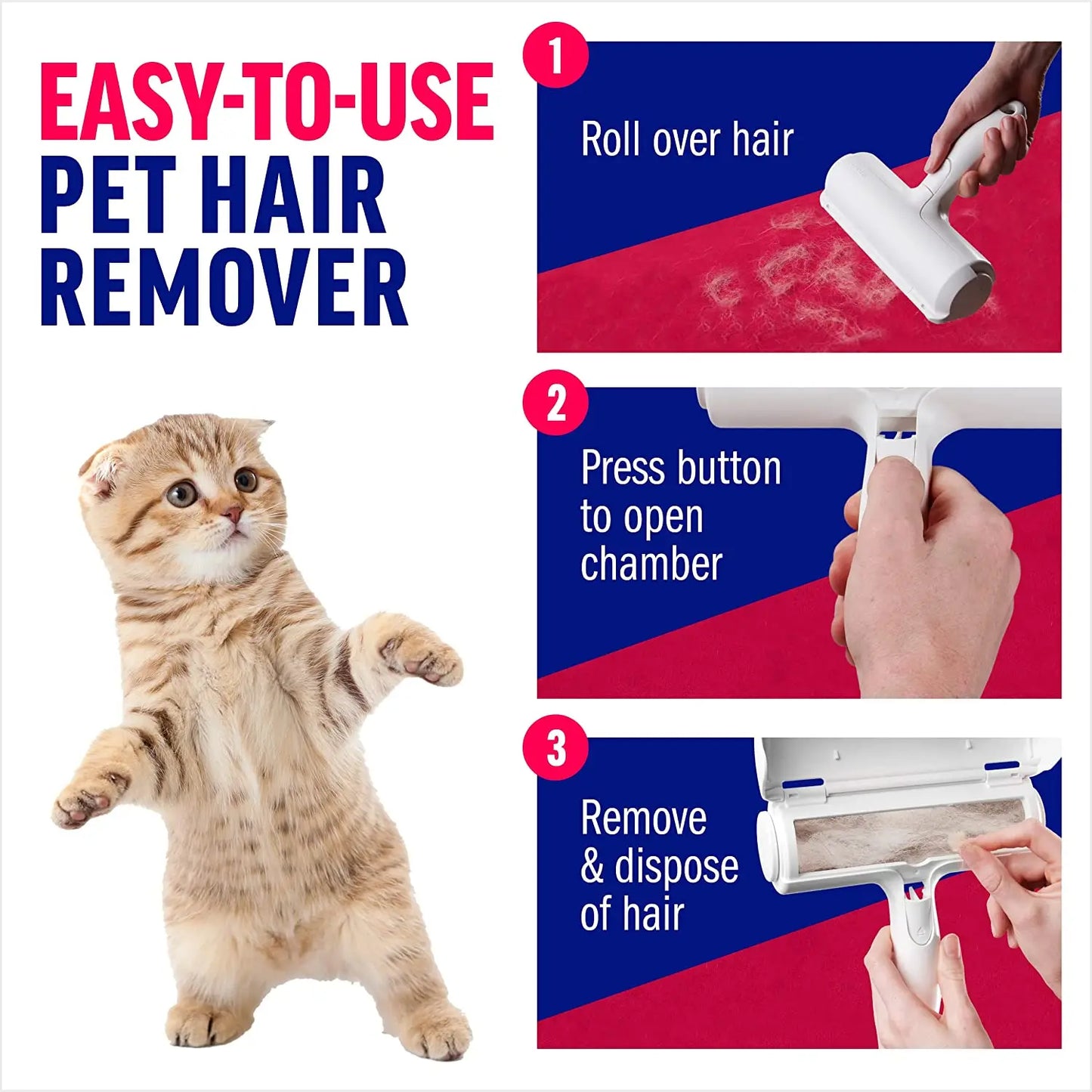 Removedor de Pelo para Perros y Gatos