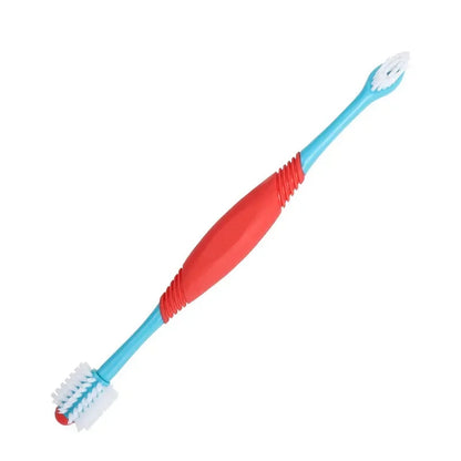 Pet Double Head Dog Toothbrush Pet Tooth Cleaning Tools Dental Care for Pet Cat Grooming Toothbrush Pet Supplies
