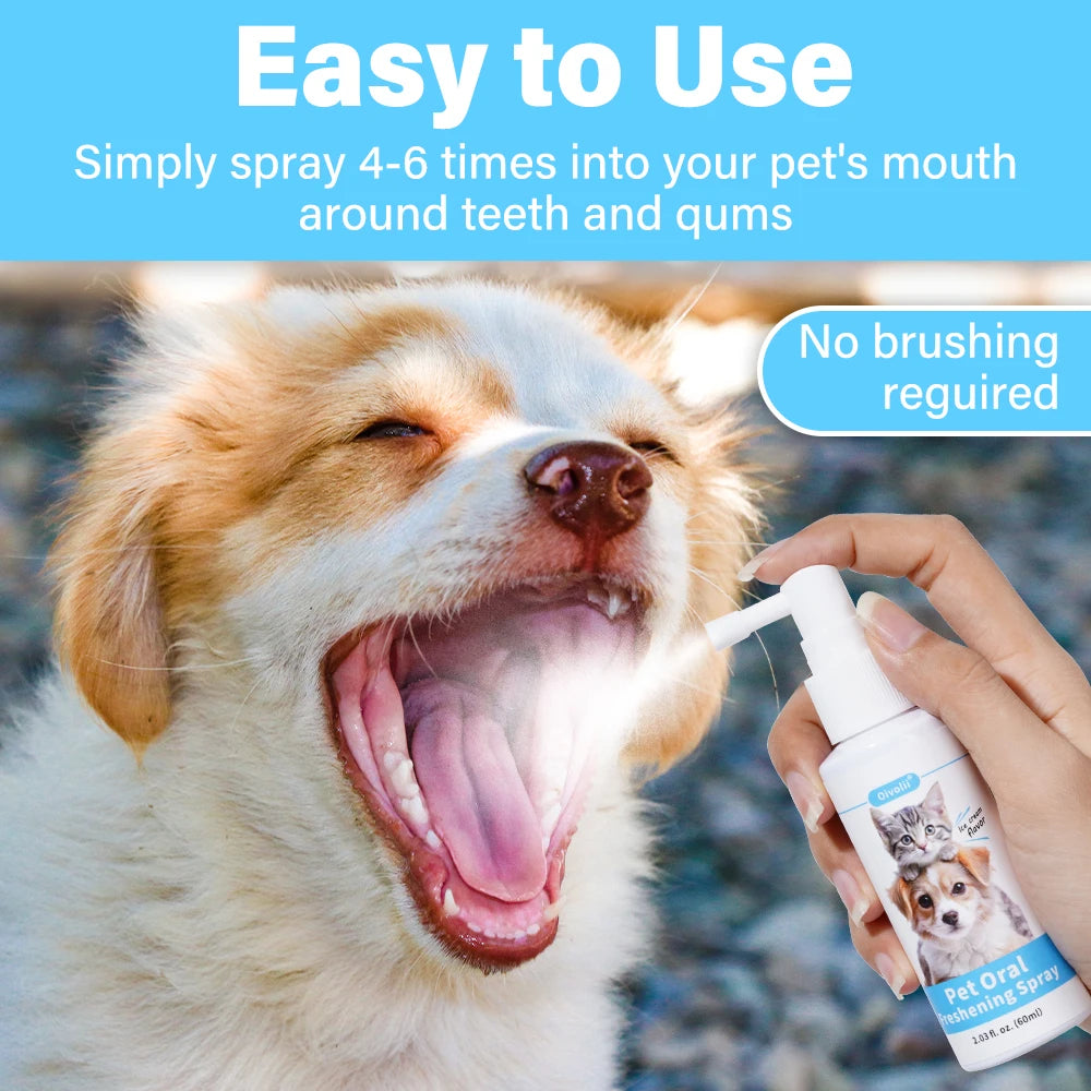Spray Bucal para Perros y Gatos
