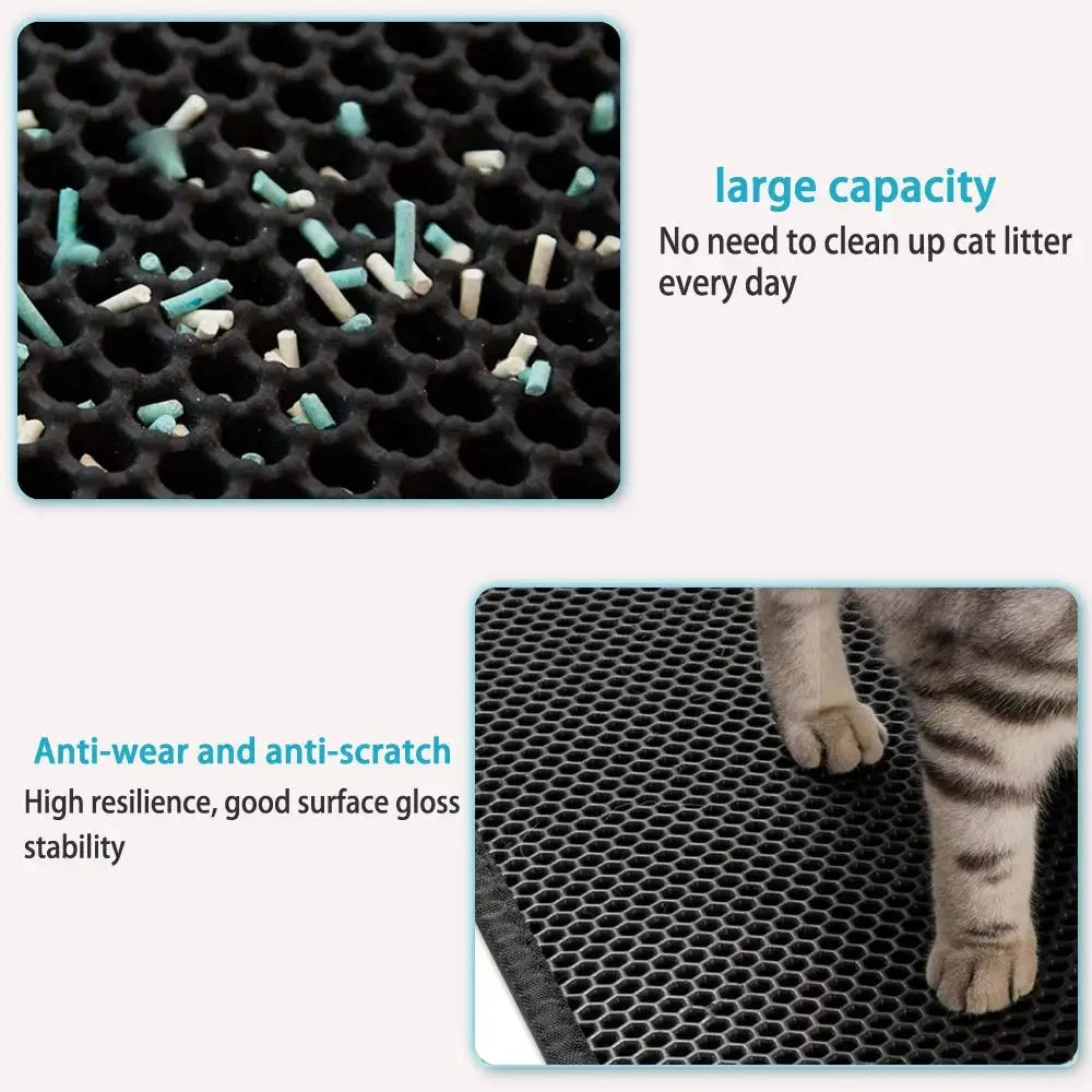 Tapete para Arena de Gato - Impermeable