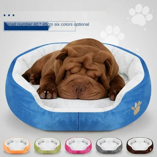 Cama de Felpa para Perros Grandes