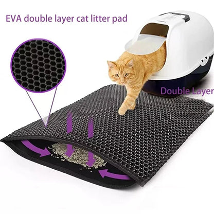 Tapete para Arena de Gato - Impermeable