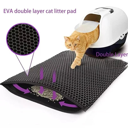 Tapete para Arena de Gato - Impermeable