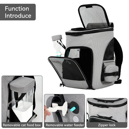 Mochila Transportadora para Gatos