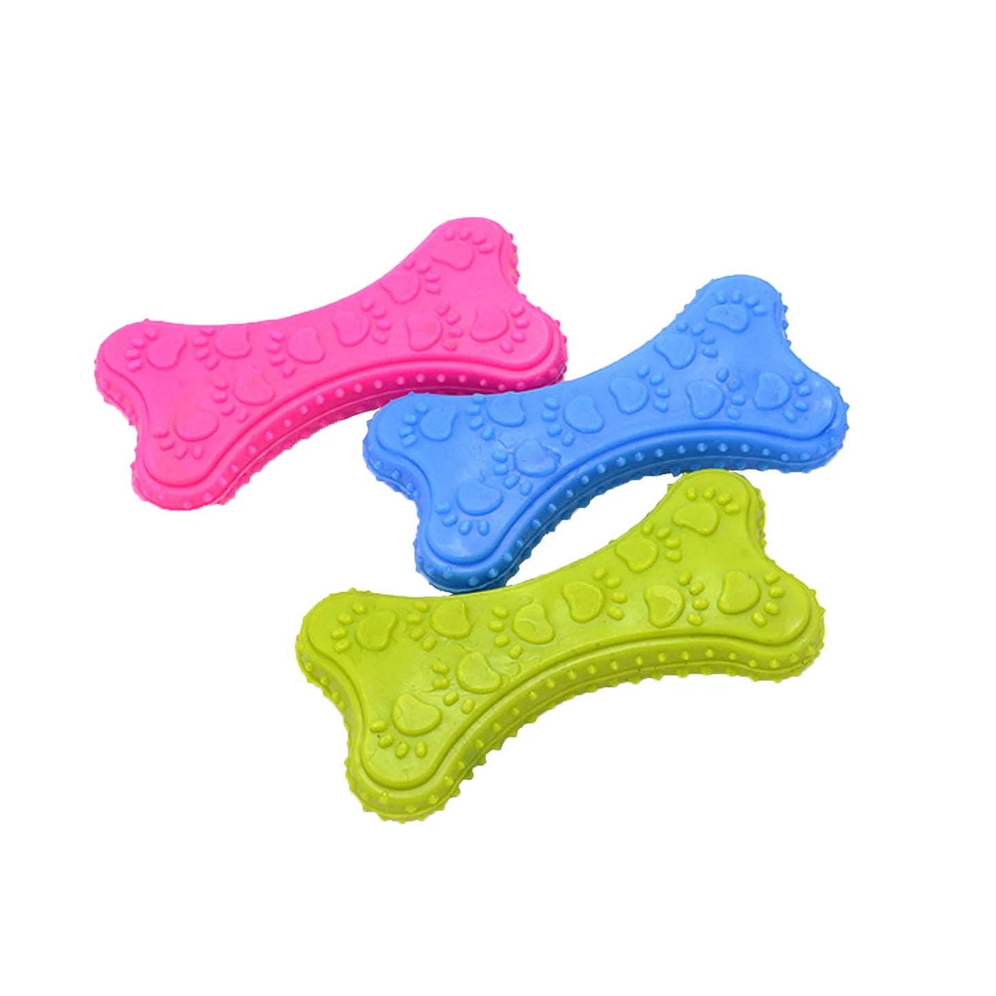Mordedor de Goma para Perros Pequeños - Diversión y Cuidado Dental