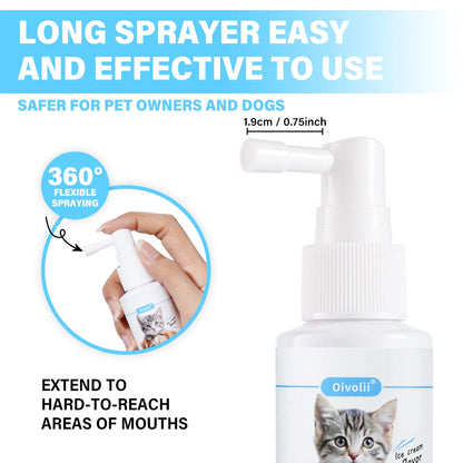 Spray Bucal para Perros y Gatos